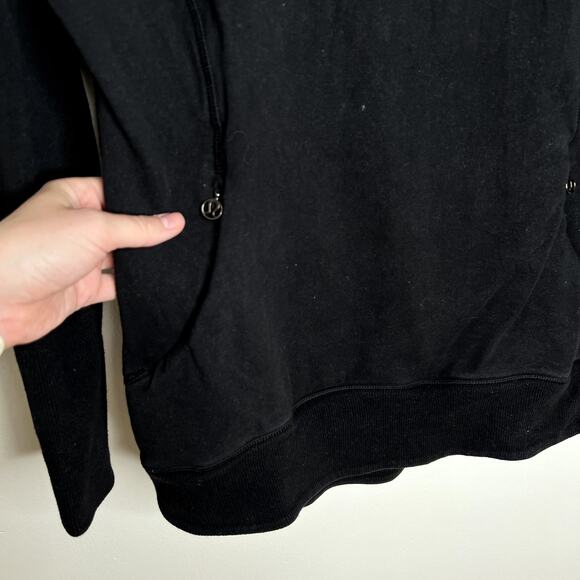 Lululemon Black Cowl Neck Sweatshirt - Picture 2 of 5